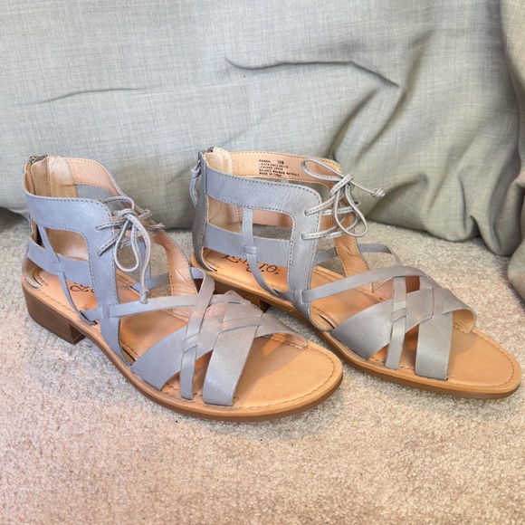 Latigo Ramoni Lace up Grey Sandals - Picture 4 of 5